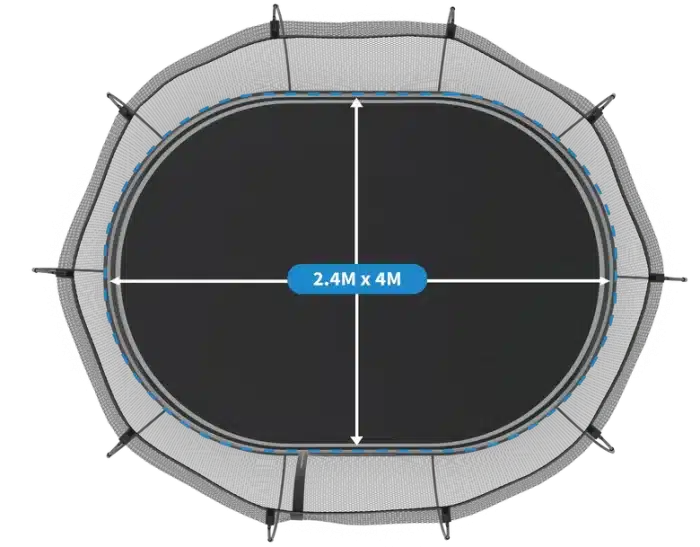 Large Oval trampoliini - Image 7